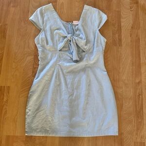 Showpo. Tie Front Mini Dress